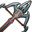 Dark Silver Crossbow