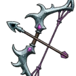 Dark Silver Longbow