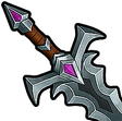 Dark Silver Sword