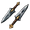 Merciless Iron Daggers
