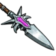 Dark Silver Twinblade